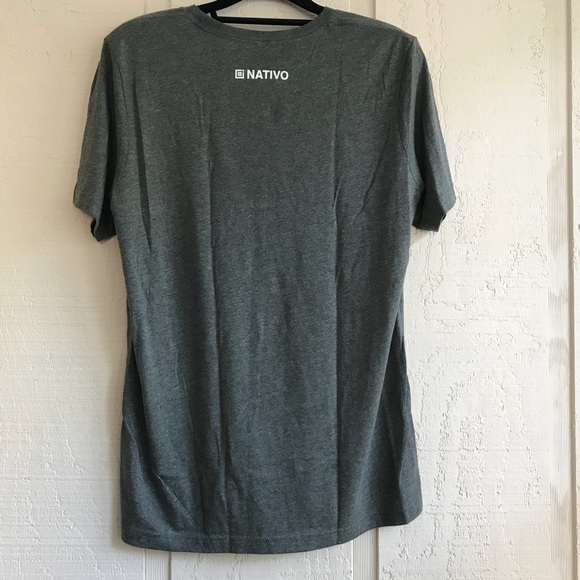 Grey Sponsored Tee *sold - Picture 2 of 4
